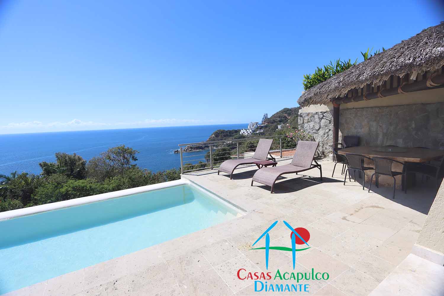 Villa Marlin - Terraza con alberca 9